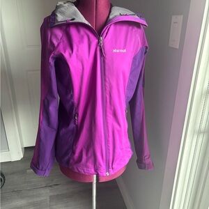 Marmot Two-Tone Purple and Gray Jacket